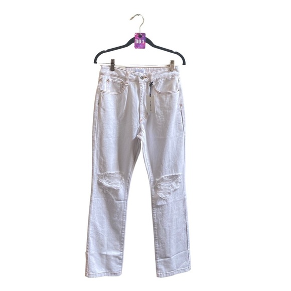 NWT WEWOREWHAT Icon Jean Stretch Twill Denim, size 27 - Picture 13 of 13